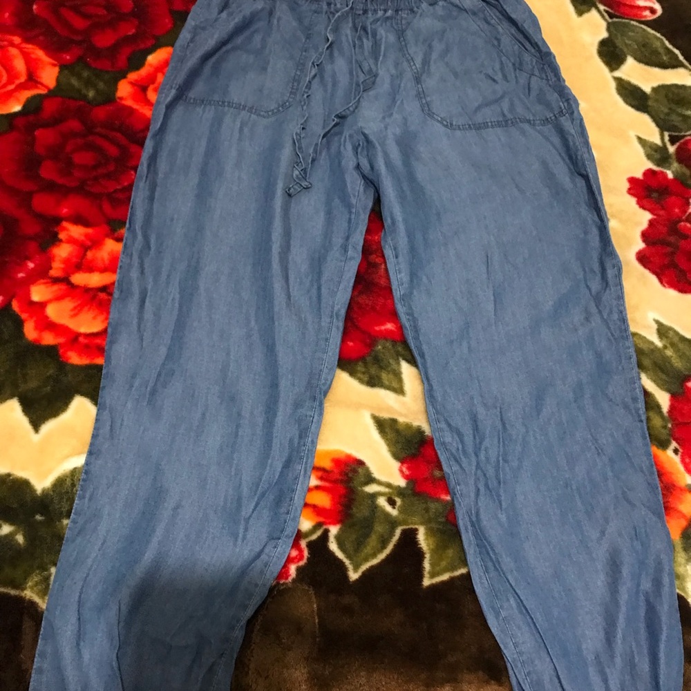 Women’s denim joggers